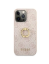Buy Guess GUHCP13X4GMRPI Apple iPhone 13 Pro Max pink hardcase 4G with ring stand - GUE1387PNK - {ean13} - Home Screen Store Europe