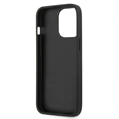 Buy Karl Lagerfeld KLHCP13XOKPG Apple iPhone 13 Pro Max silver hardcase Saffiano Ikonik Karl`s Patch - KLD742SLV - {ean13} - Home Screen Store Europe