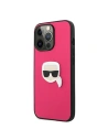 Kup Case Karl Lagerfeld KLHCP13XPKMP Apple iPhone 13 Pro Max rosa/pink Hardcase Leder Ikonik Karls Kopf Metall - KLD745PNK - {ean13} - Sklep Home Screen