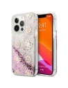 Etui Guess GUHCP13XLGPEPI Apple iPhone 13 Pro Max różowy/pink hardcase Peony Liquid Glitter