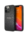 Etui Guess GUHCP13XPCRBBK Apple iPhone 13 Pro Max fekete/black Croco Strap Collection