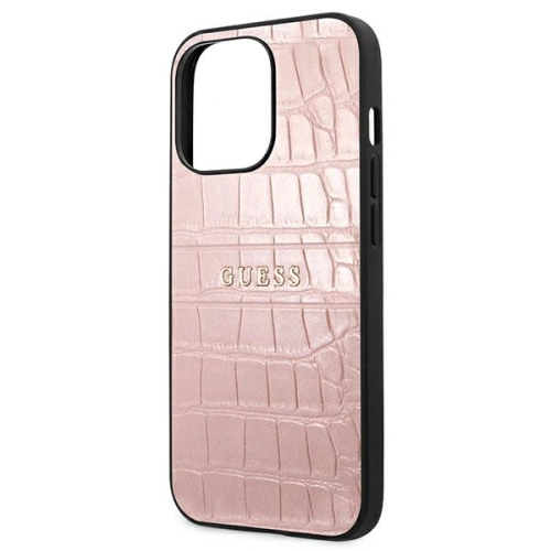 Kup Etui Guess GUHCP13XPCRBPI Apple iPhone 13 Pro Max różowy/pink Croco Strap Collection - GUE1395PNK - {ean13} - Sklep Home Screen