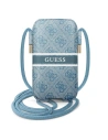 Tasche Guess GUPHL4GDBL 6,7 Zoll blau/blue Hardcase 4G Stripe
