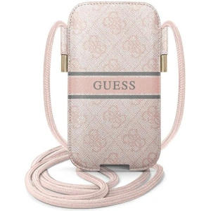Kup Torebka Guess GUPHM4GDPI 6,1 palce růžová/pink hardcase 4G Stripe - GUE1403PNK - {ean13} - Sklep Home Screen