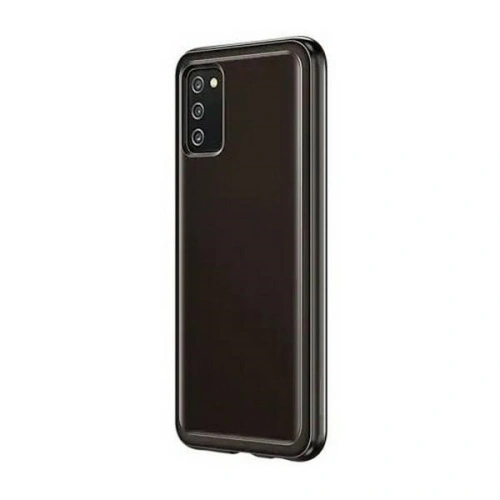 Kup Etui Samsung Galaxy A03s EF-QA038TB Soft Clear Cover fekete/black - SMG517BLK - {ean13} - Sklep Home Screen