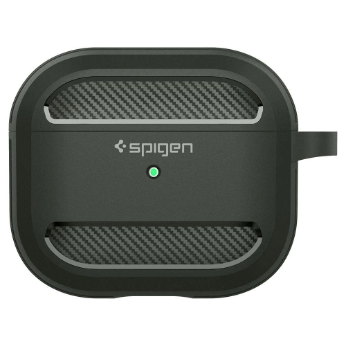 Kup Etui Spigen Rugged Armor Apple AirPods 3 Vojenská zelená - SPN1947GRN - {ean13} - Sklep Home Screen