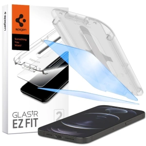 Kup Szkło hartowane Spigen GLAS.tR ez Fit Apple iPhone 14/13/13 Pro Antiblue [2 PACK] - SPN1953 - {ean13} - Sklep Home Screen