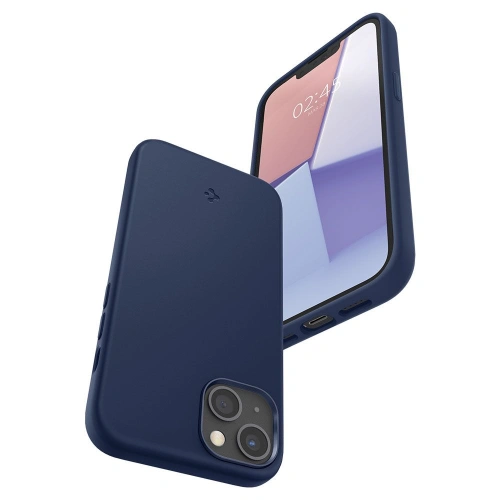 Kup Etui Spigen Silicone Fit Apple iPhone 13 mini Navy Blue - SPN1954BLU - {ean13} - Sklep Home Screen