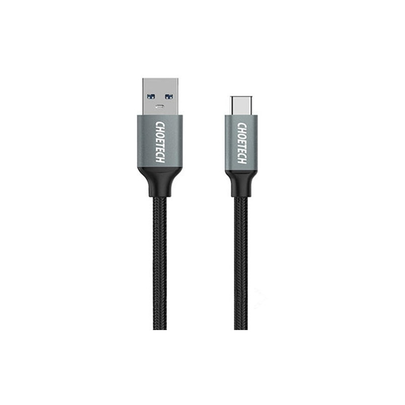 Choetech USB-A to USB-C Nylon 1m