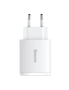Kup Netzteil Baseus Compact Quick Charger, 2xUSB, USB-C, PD, 3A, 30W (weiß) - BSU2896WHT - {ean13} - Sklep Home Screen