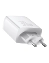 Kup Netzteil Baseus Compact Quick Charger, 2xUSB, USB-C, PD, 3A, 30W (weiß) - BSU2896WHT - {ean13} - Sklep Home Screen