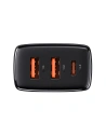 Buy Baseus Compact Quick Charger, 2xUSB, USB-C, PD, 3A, 30W (black) - BSU2897BLK - {ean13} - Home Screen Store Europe
