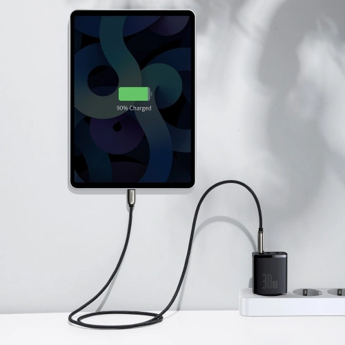 Buy Baseus Compact Quick Charger, 2xUSB, USB-C, PD, 3A, 30W (black) - BSU2897BLK - {ean13} - Home Screen Store Europe