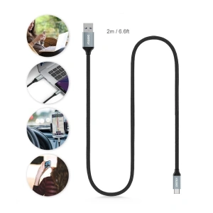 Kup Kabel Choetech USB-A do USB-C Nylon 1m - CHT012 - {ean13} - Sklep Home Screen