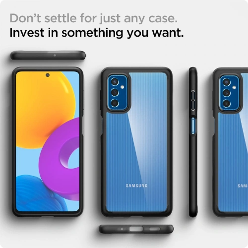Buy Spigen Ultra Hybrid Samsung Galaxy M52 5G Matte Black - SPN1957BLK - {ean13} - Home Screen Store Europe