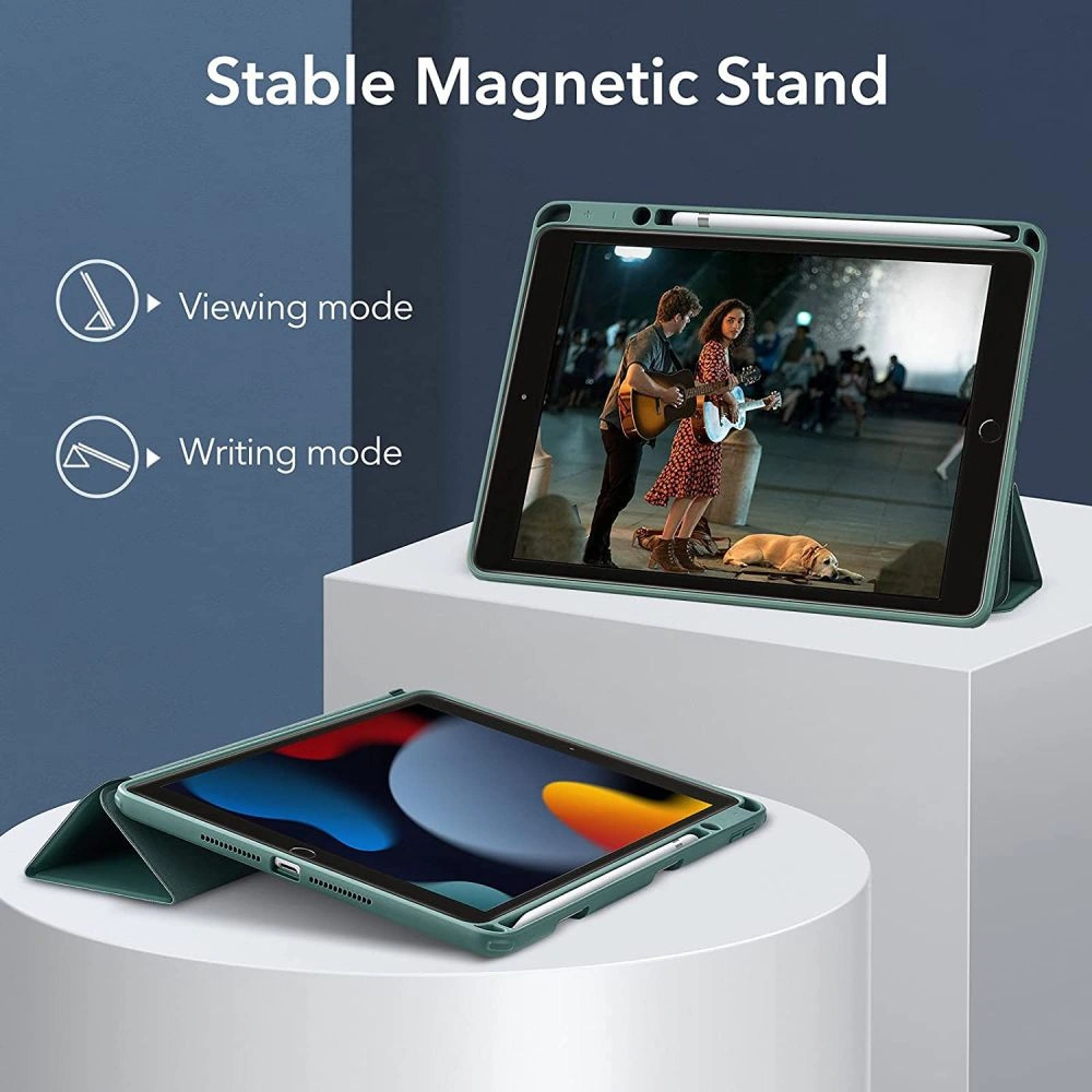 Etui ESR Rebound Hybrid Apple iPad 10.2 2019/2020/2021 (7., 8. i 9 generacji) Frosted Green