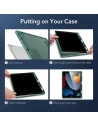 Kup Etui ESR Rebound Hybrid Apple iPad 10.2 2019/2020/2021 (7., 8. a 9. generace) Frosted Green - ESR425GRN - {ean13} - Sklep Home Screen