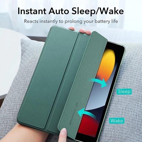 Kup Etui ESR Ascend Trifold Apple iPad 10.2 2019/2020/2021 (7., 8. és 9. generáció) Sötét Zöld - ESR426GRN - {ean13} - Sklep Home Screen