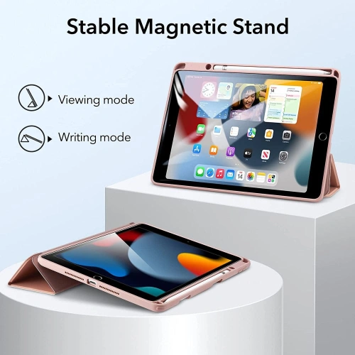 Kup Etui ESR Rebound Hybrid Apple iPad 10.2 2019/2020/2021 (7., 8. i 9 generacji) Frosted Pink - ESR428PNK - {ean13} - Sklep Home Screen