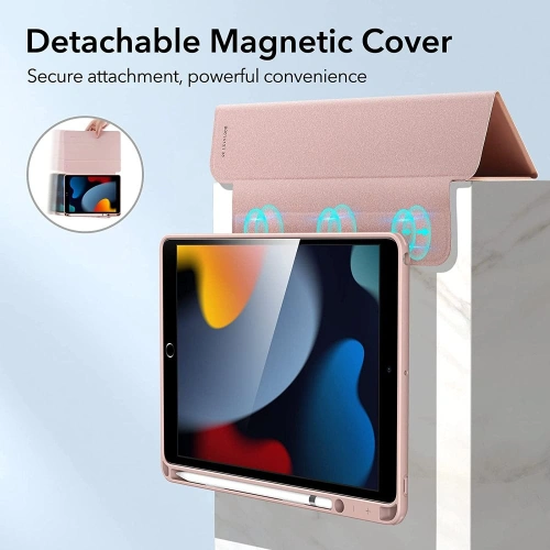 Kup Etui ESR Rebound Hybrid Apple iPad 10.2 2019/2020/2021 (7., 8. și 9 generație) Roz înghețat - ESR428PNK - {ean13} - Sklep Home Screen