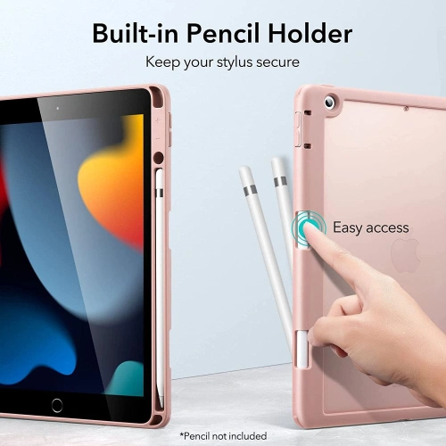 Kup Etui ESR Rebound Hybrid Apple iPad 10.2 2019/2020/2021 (7., 8. i 9 generacji) Frosted Pink - ESR428PNK - {ean13} - Sklep Home Screen