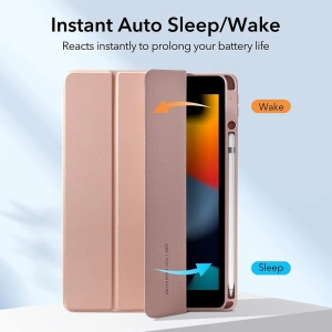 Kup Etui ESR Rebound Hybrid Apple iPad 10.2 2019/2020/2021 (7., 8. i 9 generacji) Frosted Pink - ESR428PNK - {ean13} - Sklep Home Screen