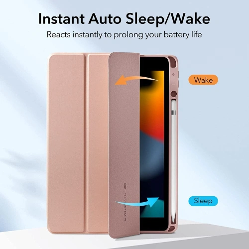 Kup Etui ESR Rebound Hybrid Apple iPad 10.2 2019/2020/2021 (7., 8. a 9. generace) Frosted Pink - ESR428PNK - {ean13} - Sklep Home Screen