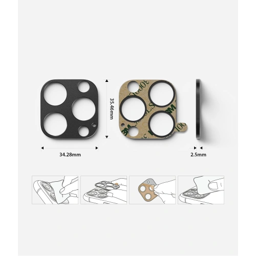 Kup Nakładka Ringke Camera Styling Apple iPhone 13 Pro/13 Pro Max Negru - RGK1458BLK - {ean13} - Sklep Home Screen