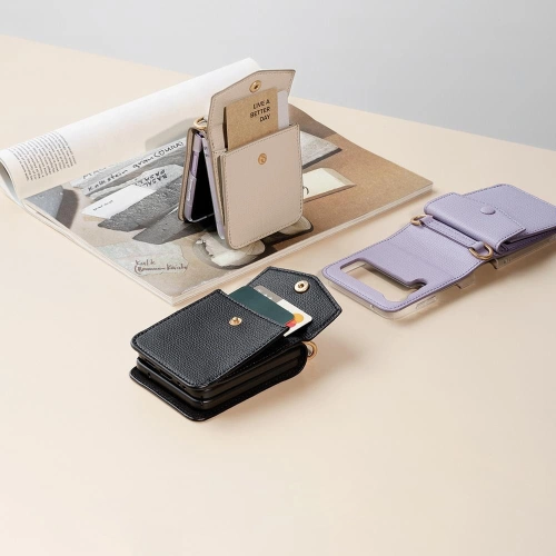 Kup Etui Ringke Folio Signature Card Pocket Samsung Galaxy Z Flip 3 Černá - RGK1499BLK - {ean13} - Sklep Home Screen