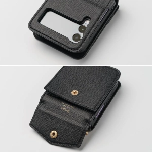 Kup Etui Ringke Folio Signature Card Pocket Samsung Galaxy Z Flip 3 Black - RGK1499BLK - {ean13} - Sklep Home Screen