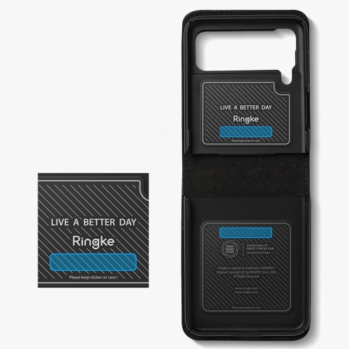 Kup Etui Ringke Folio Signature Card Pocket Samsung Galaxy Z Flip 3 Negru - RGK1499BLK - {ean13} - Sklep Home Screen