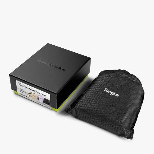 Kup Etui Ringke Folio Signature Card Pocket Samsung Galaxy Z Flip 3 Černá - RGK1499BLK - {ean13} - Sklep Home Screen