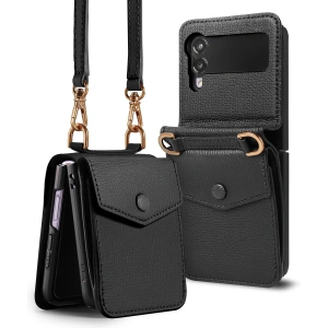Kup Etui Ringke Folio Signature Card Pocket Samsung Galaxy Z Flip 3 Black - RGK1499BLK - {ean13} - Sklep Home Screen