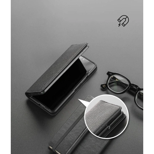 Kup Etui Ringke Folio Signature EZ Strap Samsung Galaxy Z Fold 3 Fekete - RGK1501BLK - {ean13} - Sklep Home Screen