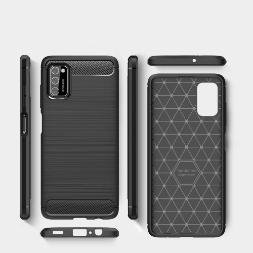 Kup Case Tech-Protect TPUCarbon Samsung Galaxy A03s Schwarz - THP710BLK - {ean13} - Sklep Home Screen