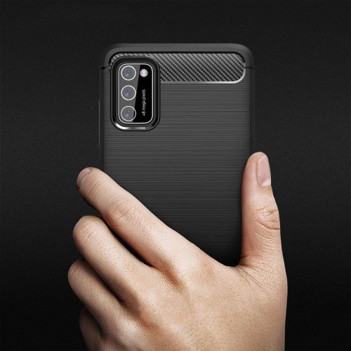 Kup Case Tech-Protect TPUCarbon Samsung Galaxy A03s Schwarz - THP710BLK - {ean13} - Sklep Home Screen