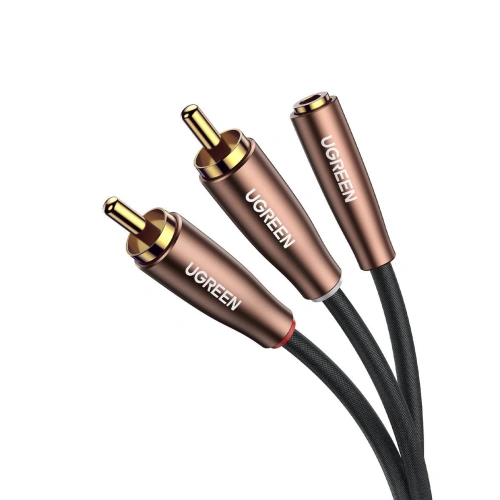 Kup UGREEN AV198 Kábel 2x RCA (Cinch) jack 3.5mm-hez, 1m - UGR1056 - {ean13} - Sklep Home Screen