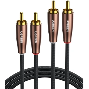 UGREEN AV199 Kabel przedłużający 2x RCA (Cinch) do 2x RCA (Cinch), 3m