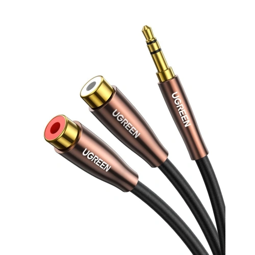 Kup UGREEN AV194 Férfi 3,5mm Jack kábel 2x női RCA (Cinch) 0.25m - UGR1063 - {ean13} - Sklep Home Screen