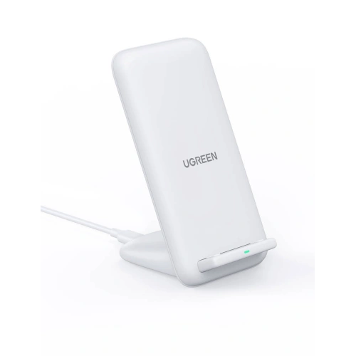 Kup UGREEN CD221 vezeték nélküli töltő, 15W (fehér) - UGR1065WHT - {ean13} - Sklep Home Screen