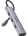 Buy Hub UGREEN CM473 Type C to 4x USB 3.0 (gray) - UGR1075GRY - {ean13} - Home Screen Store Europe