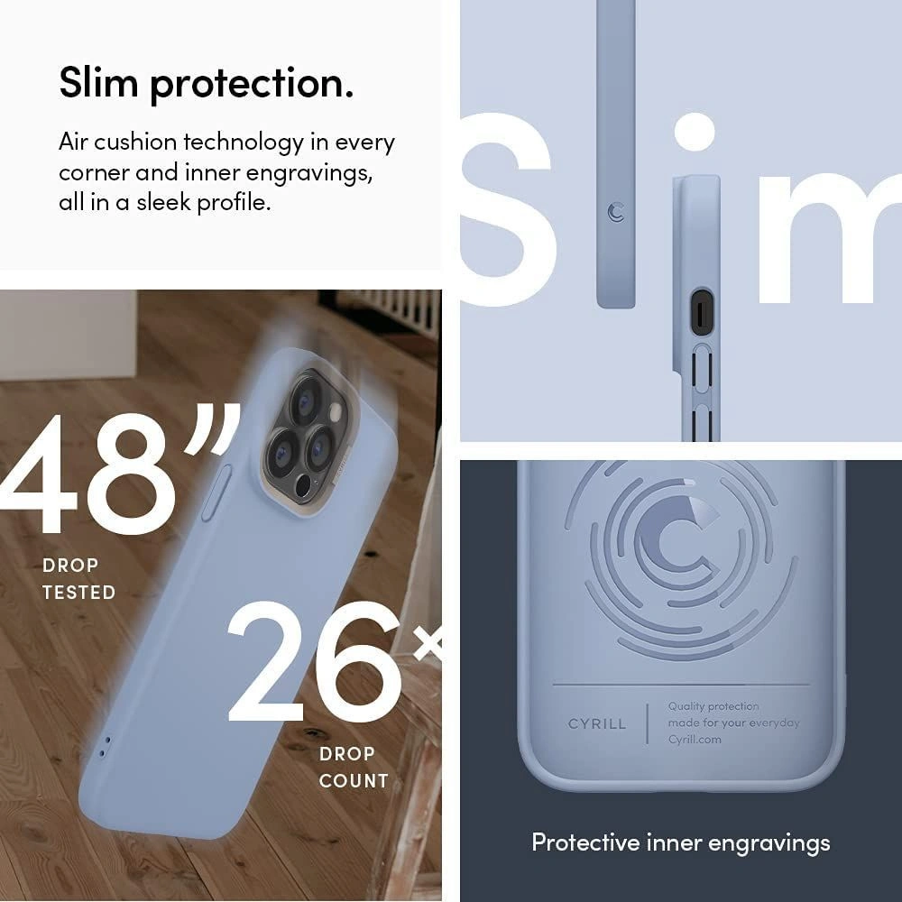 Etui Spigen Cyrill Color Brick Apple iPhone 13 Pro Sky