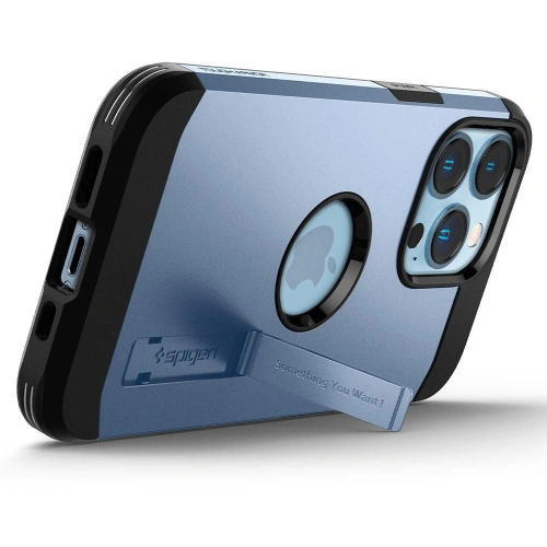Kup Etui Spigen Tough Armor Apple iPhone 13 Pro Max Sierra Blue - SPN1964BLU - {ean13} - Sklep Home Screen