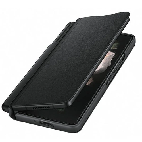 Kup Case Samsung Galaxy Z Fold 3 EF-FF92PCBEGEE schwarz/black Leder Flip Cover mit Stift - SMG520BLK - {ean13} - Sklep Home Screen