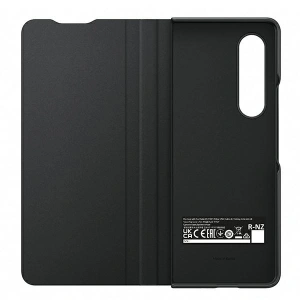 Etui Samsung Galaxy Z Fold 3 EF-FF92PCBEGEE fekete/bal Leather Flip Cover with Pen