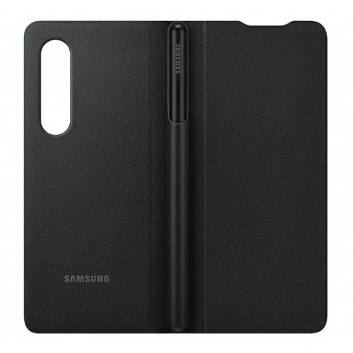 Kup Case Samsung Galaxy Z Fold 3 EF-FF92PCBEGEE schwarz/black Leder Flip Cover mit Stift - SMG520BLK - {ean13} - Sklep Home Screen