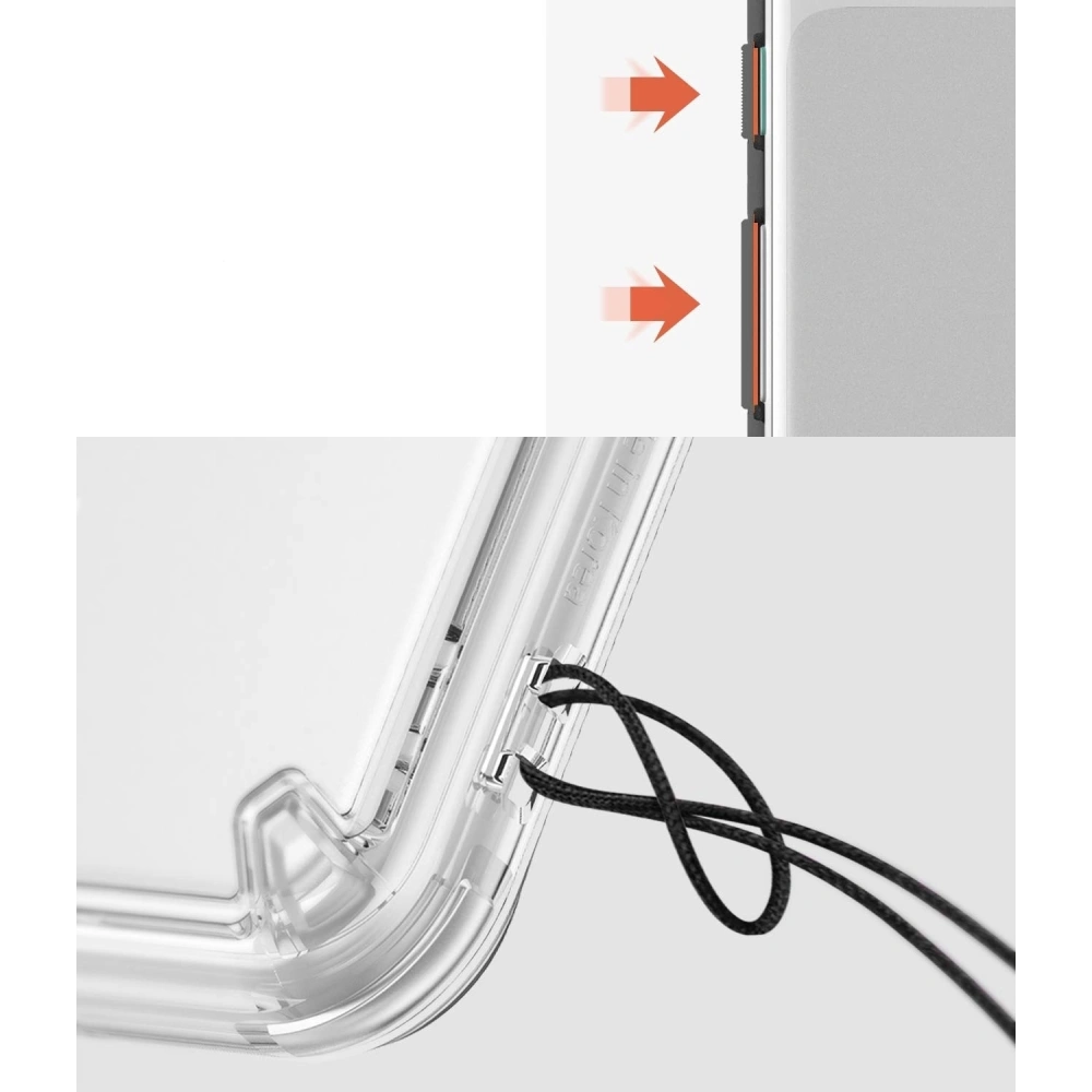 Etui Ringke Fusion Google Pixel 3 Clear