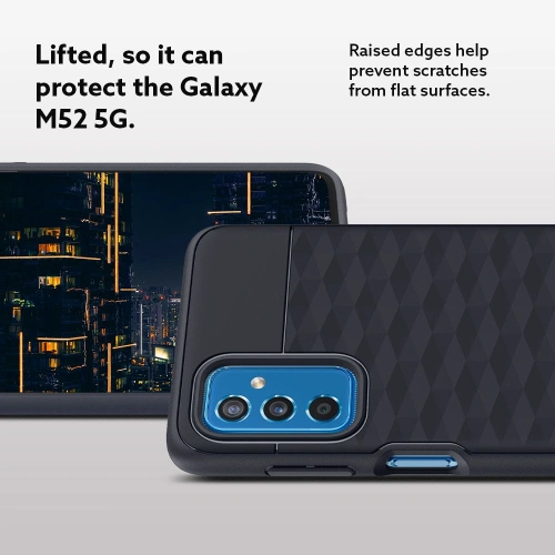 Buy Caseology Parallax Lite Samsung Galaxy M52 5G Charcoal Navy - CSL030NAV - {ean13} - Home Screen Store Europe