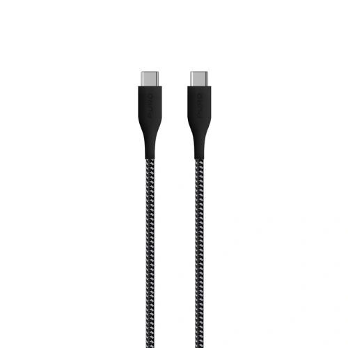 Kup Kábel PURO Fabric Ultra Strong heavy duty USB-C/USB-C 2m (fekete) - PUR507BLK - {ean13} - Sklep Home Screen