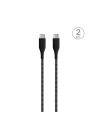 Kup Kábel PURO Fabric Ultra Strong heavy duty USB-C/USB-C 2m (fekete) - PUR507BLK - {ean13} - Sklep Home Screen